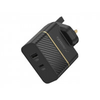 OtterBox Premium - Power adapter - 18 Watt - 3 A - PD 3.0 - 2 output connectors (USB, USB-C) - black shimmer - United Kingdom, Ireland OtterBox Premium - Power adapter - 18 Watt - 3 A - PD 3.0 - 2 output connectors (USB, USB-C) - black shimmer - United Kingdom, Ireland