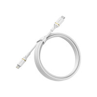 OtterBox Standard - Lightning cable - USB-C (M) to Lightning (M) - 2 m - cloud dust white - Power Delivery support - for Apple iPad/iPhone/iPod (Lightning) OtterBox Standard - Lightning cable - USB-C (M) to Lightning (M) - 2 m - cloud dust white - Power Delivery support - for Apple iPad/iPhone/iPod (Lightning)