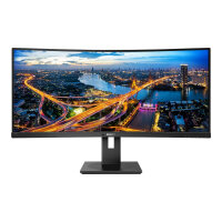 Philips B Line 345B1C - LED monitor - curved - 34" - 3440 x 1440 WQHD @ 100 Hz - VA - 300 cd/m&sup2; - 3000:1 - 5 ms - 2xHDMI, DisplayPort - speakers - black texture