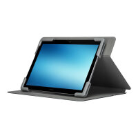 Targus Safe Fit Universal 360&deg; Rotating - Flip cover for tablet - polyurethane - black - 9" - 10.5"
