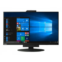 Lenovo ThinkCentre Tiny-in-One 27 - LED monitor - 27" (27" viewable) - 2560 x 1440 @ 60 Hz - 350 cd/m&sup2; - 1000:1 - 4 ms - HDMI, DisplayPort - speakers - black