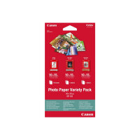 Canon Variety Pack VP-101 - 100 x 150 mm 15 sheet(s) photo paper kit - for PIXMA MG2550, MG3550, MG3650, MG5750, MG5751, MG6450, MG6850, MG7150, MG7750, MG7751