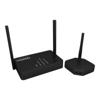 VISION Wireless Presentation Set - Transmitter and receiver - wireless video/audio/infrared extender - USB 2.0, HDMI VISION Wireless Presentation Set - Transmitter and receiver - wireless video/audio/infrared extender - USB 2.0, HDMI