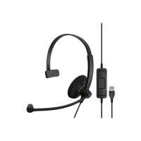 EPOS I SENNHEISER IMPACT SC 30 USB ML - Mono PC Headset - On-Ear, Wired, Call Control, USB - Noise Canceling Microphone, Optimized for Skype - Colour: Black 1000550 EPOS I SENNHEISER IMPACT SC 30 USB ML - Mono PC Headset - On-Ear, Wired, Call Control, USB - Noise Canceling Microphone, Optimized for Skype - Colour: Black 1000550