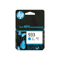 HP 933 - 4 ml - cyan - original - ink cartridge - for Officejet 6100, 6600 H711a, 6700, 7110, 7510, 7610, 7612 - HP No 933