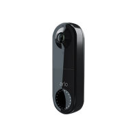 Arlo Video Doorbell - Video intercom system - wireless - Wi-Fi - 1 camera(s) - black Arlo Video Doorbell - Video intercom system - wireless - Wi-Fi - 1 camera(s) - black