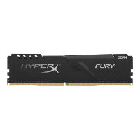 HyperX FURY - DDR4 - module - 16 GB - DIMM 288-pin - 2666 MHz / PC4-21300 - CL16 - 1.2 V - unbuffered - non-ECC - black HyperX FURY - DDR4 - module - 16 GB - DIMM 288-pin - 2666 MHz / PC4-21300 - CL16 - 1.2 V - unbuffered - non-ECC - black