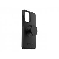 OtterBox Otter + Pop Symmetry Series - Back cover for mobile phone - polycarbonate, synthetic rubber - black - for Samsung Galaxy S21 5G OtterBox Otter + Pop Symmetry Series - Back cover for mobile phone - polycarbonate, synthetic rubber - black - for Samsung Galaxy S21 5G