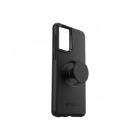 OtterBox Otter + Pop Symmetry Series - Back cover for mobile phone - polycarbonate, synthetic rubber - black - for Samsung Galaxy S21+ 5G OtterBox Otter + Pop Symmetry Series - Back cover for mobile phone - polycarbonate, synthetic rubber - black - for Samsung Galaxy S21+ 5G