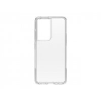 OtterBox Symmetry Series Clear - Back cover for mobile phone - polycarbonate, synthetic rubber - clear - for Samsung Galaxy S21 Ultra 5G OtterBox Symmetry Series Clear - Back cover for mobile phone - polycarbonate, synthetic rubber - clear - for Samsung Galaxy S21 Ultra 5G