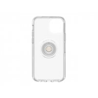 OtterBox Otter + Pop Symmetry Series - Back cover for mobile phone - polycarbonate, synthetic rubber - clear pop - for Apple iPhone 12, 12 Pro OtterBox Otter + Pop Symmetry Series - Back cover for mobile phone - polycarbonate, synthetic rubber - clear pop - for Apple iPhone 12, 12 Pro