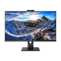 Philips P-line 326P1H - LED monitor - 32" (31.5" viewable) - 2560 x 1440 QHD @ 75 Hz - IPS - 350 cd/m&sup2; - 1000:1 - 4 ms - 2xHDMI, DisplayPort, USB-C - speakers - black texture