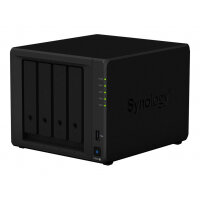Synology Disk Station DS920+ - NAS server - 4 bays - SATA 6Gb/s / eSATA - RAID 0, 1, 5, 6, 10, JBOD - RAM 4 GB - Gigabit Ethernet - iSCSI Synology Disk Station DS920+ - NAS server - 4 bays - SATA 6Gb/s / eSATA - RAID 0, 1, 5, 6, 10, JBOD - RAM 4 GB - Gigabit Ethernet - iSCSI