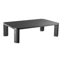 Vision Desk Riser - Stand - for Monitor - MDF, rubber feet, plastic legs - black - desktop Vision Desk Riser - Stand - for Monitor - MDF, rubber feet, plastic legs - black - desktop