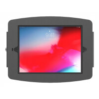 Compulocks Space iPad 10.2-inch Wall Mount Security Display Enclosure - Enclosure - for tablet - lockable - high-grade aluminium - black - screen size: 10.2" - mounting interface: 100 x 100 mm - wall-mountable - for Apple 10.2-inch iPad (7th generati