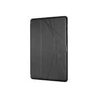 Targus Click-In - Flip cover for tablet - thermoplastic polyurethane (TPU) - black - 12.4" - for Samsung Galaxy Tab S7 FE, Tab S7+