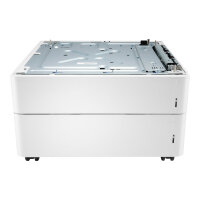 HP Paper Tray and Stand - Media tray - 1100 sheets in 2 tray(s) - for LaserJet Enterprise MFP M776; LaserJet Enterprise Flow MFP M776
