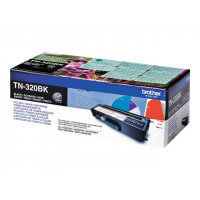 Brother TN320BK - Black - original - toner cartridge - for Brother DCP-9055, DCP-9270, HL-4140, HL-4150, HL-4570, MFC-9460, MFC-9465, MFC-9970