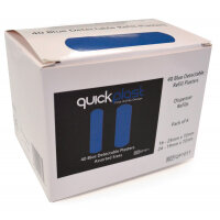 Click Medical Quickplast Detectable Plasters 6 X 40 Blue  (Box of 6)