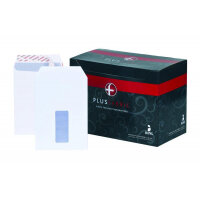 Plus Fabric Pocket Envelope C5 Peel and Seal Window Easy Open Power-Tac 120gsm White (Pack 500) - E24970 Plus Fabric Pocket Envelope C5 Peel and Seal Window Easy Open Power-Tac 120gsm White (Pack 500) - E24970