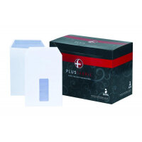 Plus Fabric Pocket Envelope C5 Self Seal Window 120gsm White (Pack 500) - C26870 Plus Fabric Pocket Envelope C5 Self Seal Window 120gsm White (Pack 500) - C26870