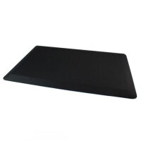 Anti-Fatigue Ergonomic Non-Slip Floor Standing Comfort Mat 80 x 50cm Black - UFCA20320BLK