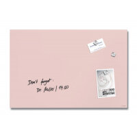 Artverum Magnetic Glass Drywipe Board Rose 600x400  - GL514