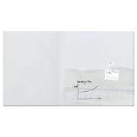 Artverum Magnetic Glass Drywipe Board Super White 2400x1200 GL235