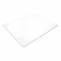 AdvantagematPlus APET Office Chair Mat Floor Protector for Low and Standard Pile Carpets 118.5 x 75cm Clear - UCCMFLAG0001