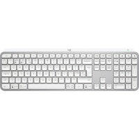 Logitech 920-011585 keyboard RF Wireless + Bluetooth QWERTY UK English Aluminium, White