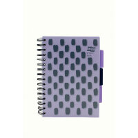Europa Splash Project Book 200 Lined Pages A5 Purple Cover (Pack of 3) EU1508Z