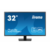 iiyama ProLite X3270QSU-B1 computer monitor 81.3 cm (32") 2560 x 1440 pixels Wide Quad HD LED Black