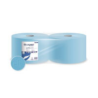 Lucart Pack of 2 Professional Skytech 3.1000 Floorstand 3Ply Paper Roll Blue 851279A