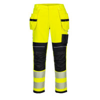 Portwest FR407 PW3 FR Hi-Vis Holster Trousers Yellow/Black 34