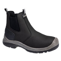 Portwest FV02 Steel Action Nubuck Dealer Boot S7 SC FO SR Black/Grey 38