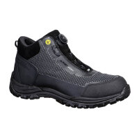 Portwest FE04 Girder Composite Mid Boot S3S ESD SR FO Black/Grey 42