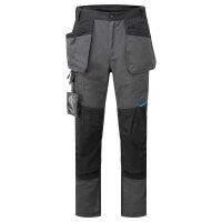 Portwest T719 WX3 Slim Fit Holster Trousers Metal Grey 42