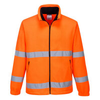 Portwest F303 Hi-Vis Windbreaker Fleece Orange M