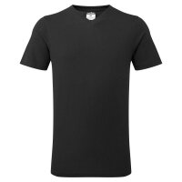 Portwest B197 V-Neck Cotton T-Shirt Black M
