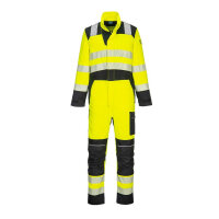 Portwest FR507 PW3 FR Hi-Vis Coverall Yellow/Black XL