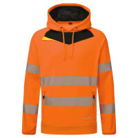 Portwest DX483 DX4 Hi-Vis Overhead Hoodie Orange/Black XXXL
