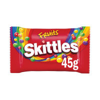 Skittles Chewy Sweets Fruit Flavoured Bag 45g (Pack of 36) 100548