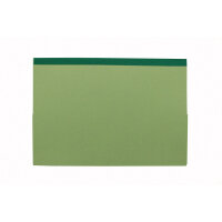 Exacompta Guildhall Double Pocket Wallet 315gsm Green A4/Foolscap (Pack of 25) 218-GRNZ