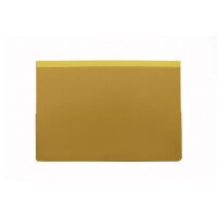 Exacompta Guildhall Double Pocket Wallet 315gsm Yellow A4&#47;Foolscap (Pack of 25) 218-YLWZ