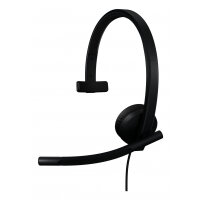 Logitech H570e Headset Wired Head-band Office/Call center USB Type-C Black