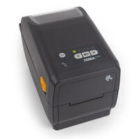 Zebra ZD411 Thermal Transfer Label Printer – Model ZD4A022-T0EE00EZ, 203 x 203 DPI, 152 mm/sec Print Speed, USB, Ethernet & Bluetooth Connectivity, Black
