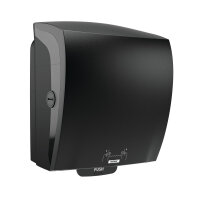 Katrin Plastic Dispenser For System Paper Towel Roll Black 82070