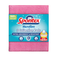 Spontex Microfibre Pads Assorted Pack of 3 19700617