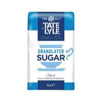 Tate and Lyle White Granulated Sugar 1kg Bag SUGAR