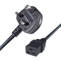 GroupGear 92-0370 power cable Black 1.5 m C19 coupler